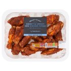 Sainsbury's Sweet & Smoky BBQ Cooked British Chicken Wings 525g