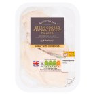 Sainsbury's Steam Cooked British Chicken Breast Fillets x2 220g