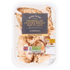 Sainsbury's Chargrilled Cooked British Chicken Breast Mini Fillets 170g