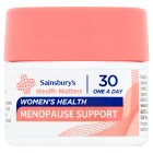 Sainsbury's Health Matters Women's Health Menopause Support One A Day Tablet x30