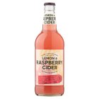 Sainsbury's Lemon & Raspberry Fruit Cider, Taste the Difference 500ml