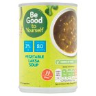 Sainsbury's Vegetable Laksa Soup with Rice, Be Good To Yourself 400g