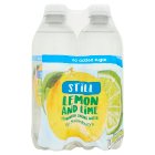 Sainsbury's Still Flavoured Water Lemon & Lime, No Added Sugar 4x500ml