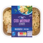 Sainsbury's MSC Ready to Cook Cod Mornay 380g