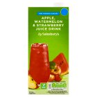 Sainsbury's Apple Watermelon & Strawberry Juice Drink 1L