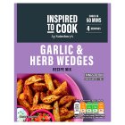 Sainsbury's Garlic & Herb Wedges Recipe Mix, Inspired to Cook 38g