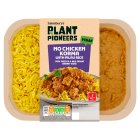 Plant Pioneers No Chicken Korma with Pilau Rice Ready Meal for 1 400g