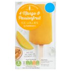 Sainsbury's Mango & Passionfruit Ice Lollies x4 73ml