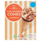 Sainsbury's Millionaire's Cones 4x110ml