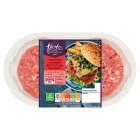 Sainsbury's Quarter Pounder Beef Steak Burgers, Taste the Difference x4 454g