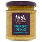 Sainsbury's Green Olive Tapenade with Lemon & Capers, Taste the Difference 170g