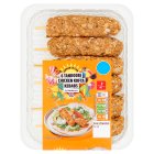 Sainsbury’s Summer Edition Tandoori British Chicken Kofta Kebabs x6 360g