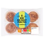 Sainsbury's Mini Hog Roast Pork Pies x6 300g