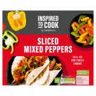 Sainsbury's Sliced Mixed Peppers 500g