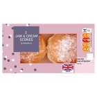 Sainsbury's Jam & Cream Scones, Summer Edition 2x60g