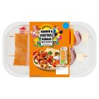 Sainsbury's Summer Edition Paneer & Vegetable Kebabs with Tikka Masala Sauce 244g