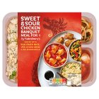 Sainsbury's Chinese Chicken Sweet & Sour Banquet Ready Meal for 1 500g