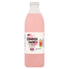 Sainsbury's Summer Swirl Strawberries & Cream Flavour Milk 1L