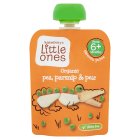 Sainsbury's Little Ones Organic Pea Parsnip & Pear from 6+ Months 70g