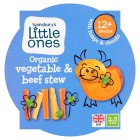 Sainsbury's Little Ones Organic Vegetable & Beef Stew 12+ Months 200g