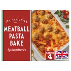 Sainsbury's Meatball Pasta Bake Ready Meal For 4 1.5kg