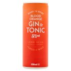 Sainsbury's Blood Orange Gin & Tonic 250ml