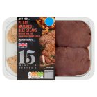 JS 2 Beef Steaks  Red Wine 300g