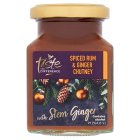 Sainsbury's Spiced Rum & Ginger Chutney, Taste the Difference 200g