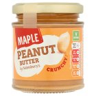 Sainsbury's Maple Peanut Butter 170g