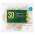 Sainsbury's SO Organic Large Raw King Prawns 180g