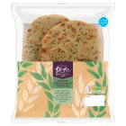 Sainsbury's Roasted Garlic & Parsley Flatbreads Autumn Edition, Taste the Difference x2