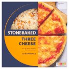 Sainsbury's Stonebaked Three Cheese 265g