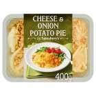 Sainsbury's Cheese & Onion Potato Pie 400g (Serves 1)