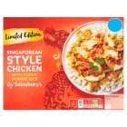 Sainsbury's Singaporean Style Chicken with Sticky Jasmine Rice, Limited Edition 400g