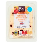 Sainsbury's Wensleydale Cherries & Amaretto, Taste the Difference 200g