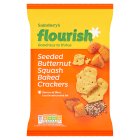 Sainsbury's Flourish Seeded Butternut Squash Baked Crackers 100g