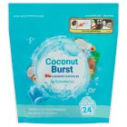 Sainsbury's Coconut Burst Bio Laundry Capsules 24x19g