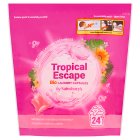 Sainsbury's Tropical Escape Bio Laundry Capsules 24x19g