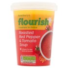 Sainsbury's Flourish Roasted Red Pepper & Tomato Soup 600g (Serves 2)