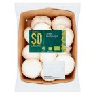 Sainsbury's White Closed Cup Mushrooms, SO Organic 300g