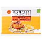 Stamford Street Co. Frozen Breaded British Chicken Burgers 456g