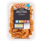 Sainsbury's British Fresh Chicken Breast Pieces In a Salt & Chilli Breadcrumb Coating 250g