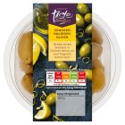 Sainsbury's Cracked Halkidiki Olives, Taste the Difference 160g