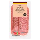 Sainsbury's German Salami Selection Slices x36 120g