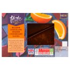 Sainsbury's Belgian Chocolate Orange Cheesecake Slices, Taste the Difference 2x92g