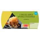 Sainsbury's Spiced Apple Sponge Puddings 2x110g