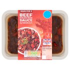 Sainsbury's Chinese Beef In Black Bean Sauce Ready Meal Main For 2 350g