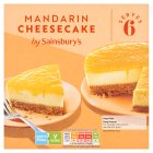 Sainsbury's Mandarin Cheesecake 500g