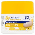 Sainsbury's Health Matters Menopause Night Time One a Day Tablet x30