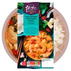 Sainsbury's Thai Red Prawn Curry with Jasmine Rice Ready Meal For 1, Taste the Difference 400g